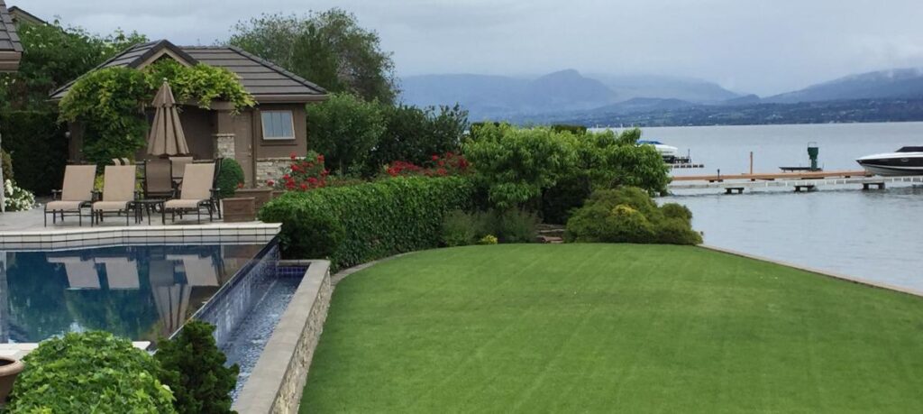 Waterfront property with large yard